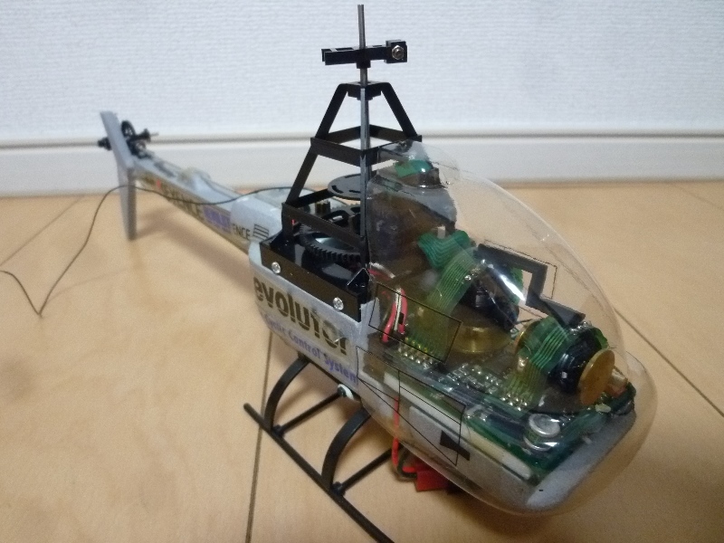 Yahoo!オークション - キーエンス KEYENCE 室内用電動ラジコンヘリコプ