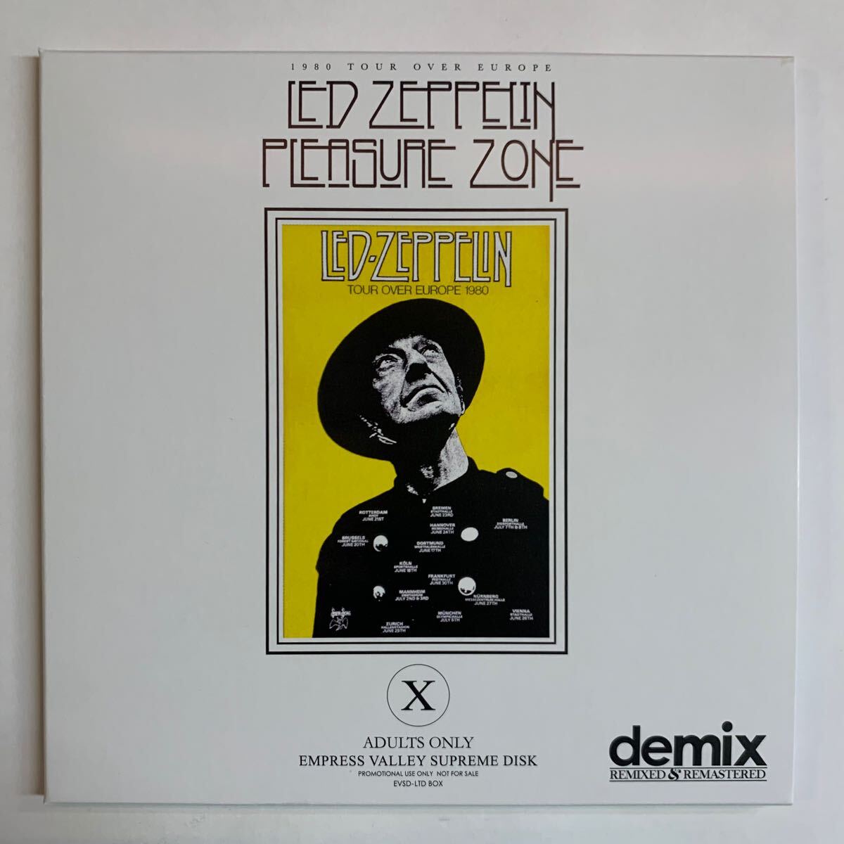 LED ZEPPELIN / PLEASURE ZONE「快楽の境界」(6CD BOX) 1980年ツアー