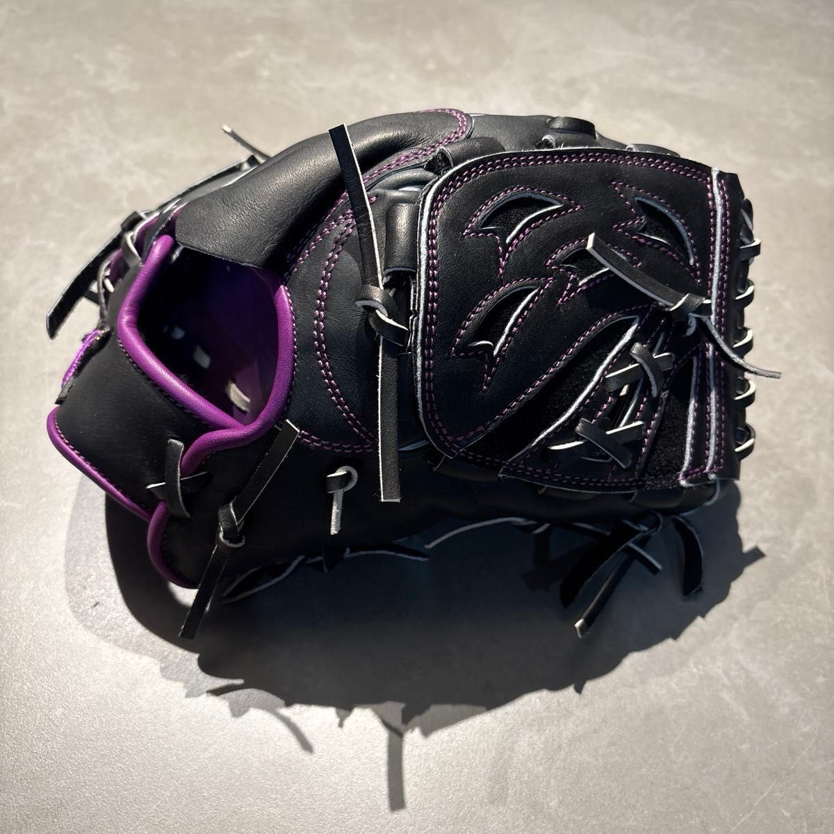 ウェブ曲げないグローブ 軟式 ピッチャー用 投手用 ノーリミット