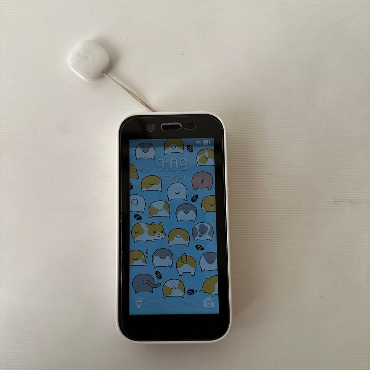 キッズフォン3 softbank 初期化済 動作確認済み ホワイト キッズ