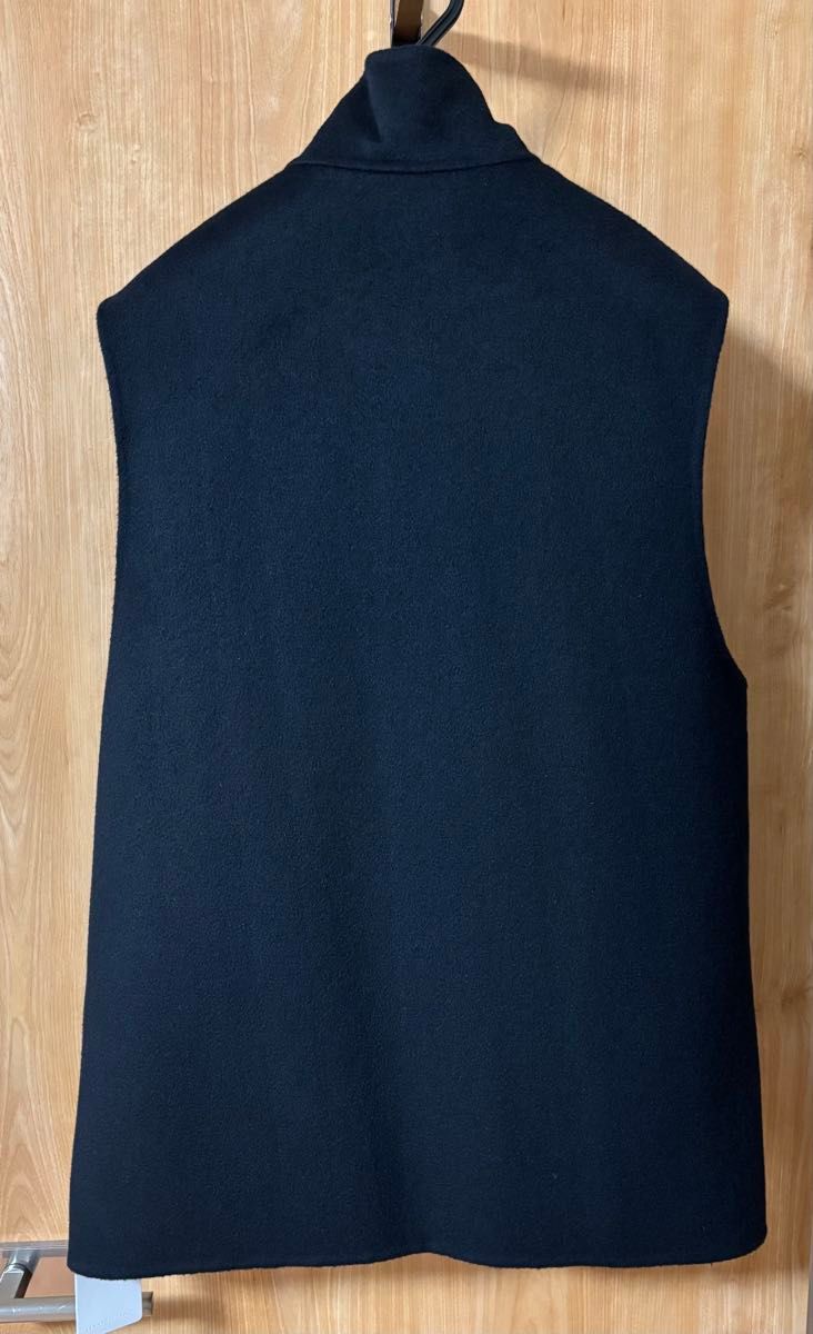 新品 24AW MAATEE&SONS Cashmere W-Face Vest River サイズ2 カシミヤ