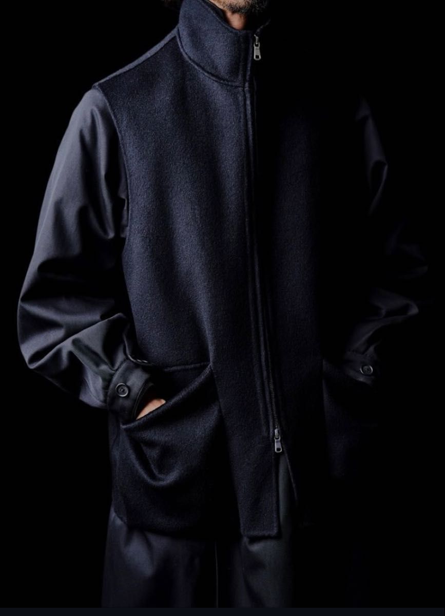 新品 24AW MAATEE&SONS Cashmere W-Face Vest River サイズ2 カシミヤ