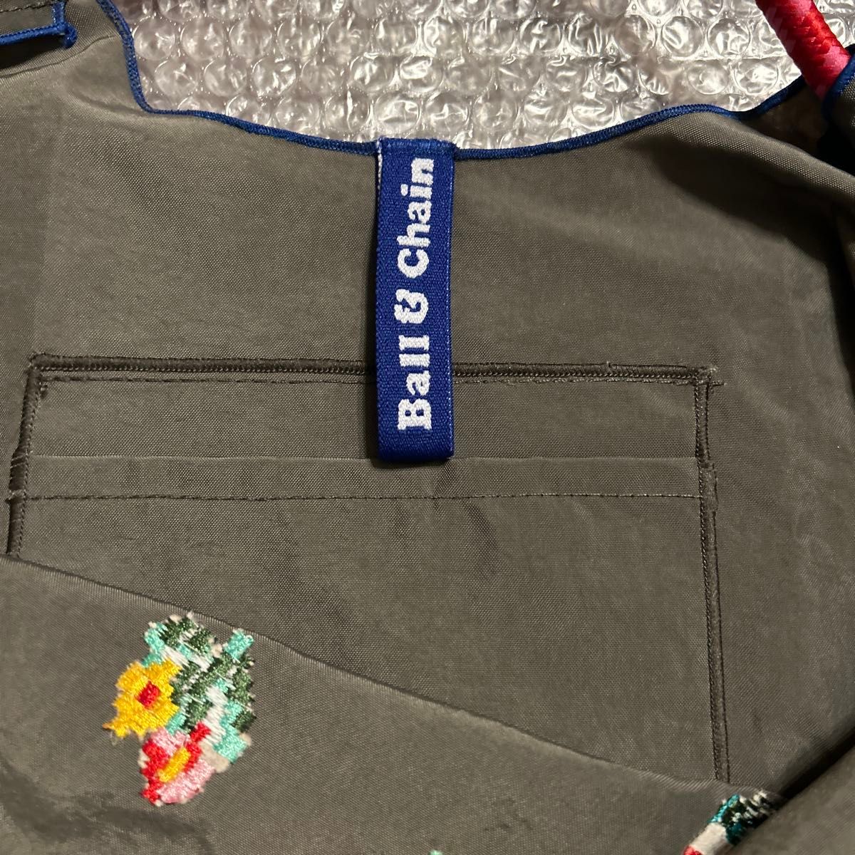 ボールアンドチェーン FEILER フェイラー タイプ 刺繍 アヒル グレー M