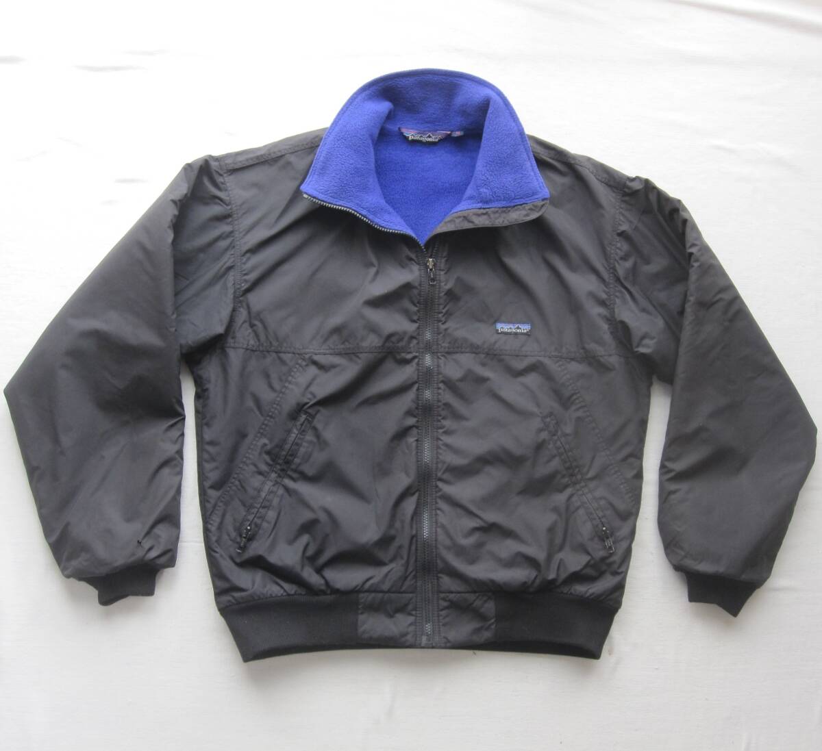 80s パタゴニア シェルドシンチラ ジャケット 黒（M）三角タグ