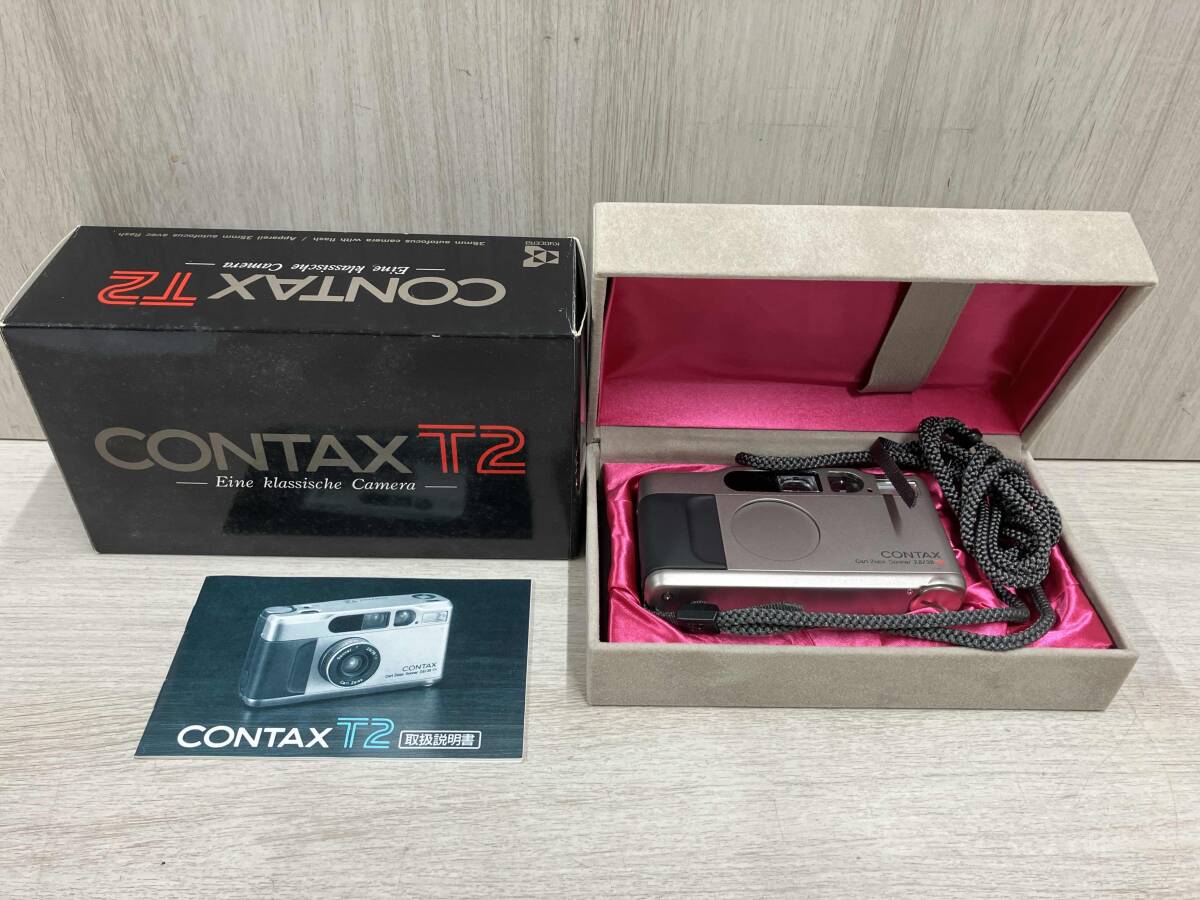 Yahoo!オークション - ジャンク KYOCERA フィルムカメラ CONTAX T2 元