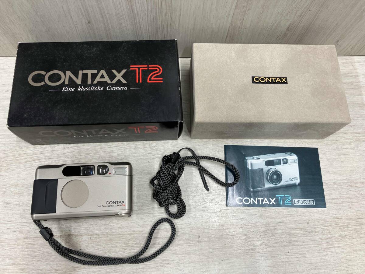 Yahoo!オークション - ジャンク KYOCERA フィルムカメラ CONTAX T2 元