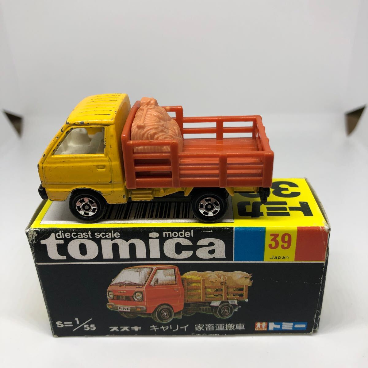 Yahoo!オークション - トミカ 日本製 黒箱 39 スズキ キャリイ 家畜運