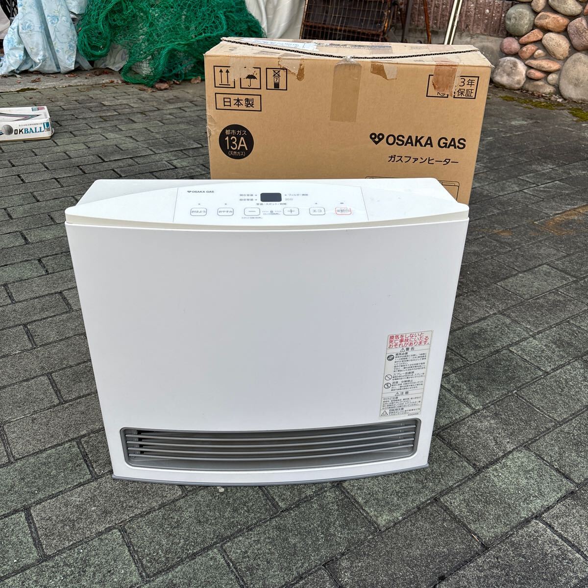 NORITZ ガスファンヒーター GFH-24065-W5 NORITZ ガスファンヒーター