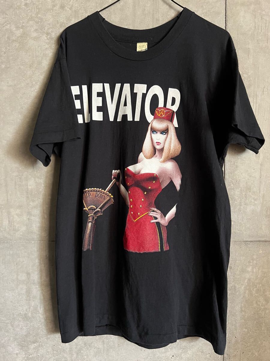 80s ヴィンテージ AEROSMITH PUMP Love In An Elevator Tシャツ パンプ