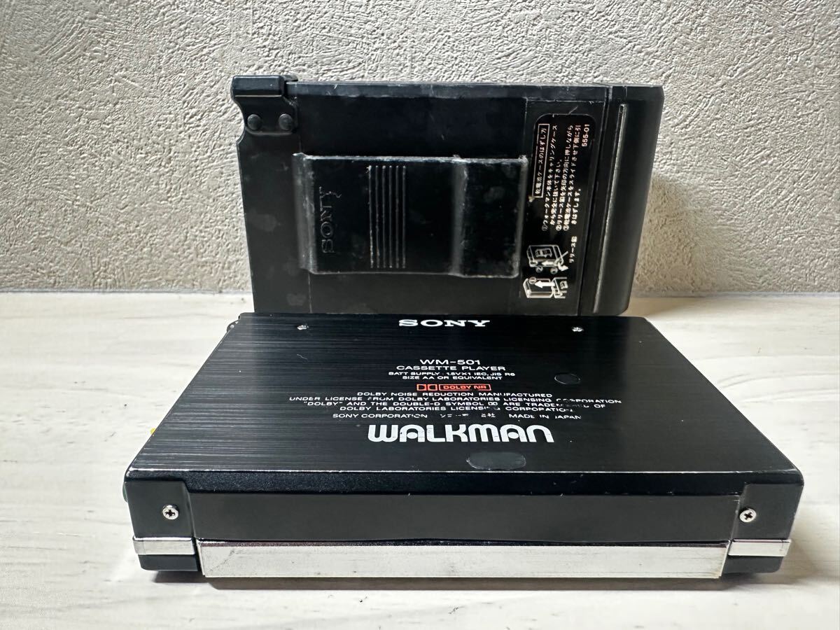 SONY WM-501 Walkman ポータブルカセットプレーヤー ジャンク WM-501