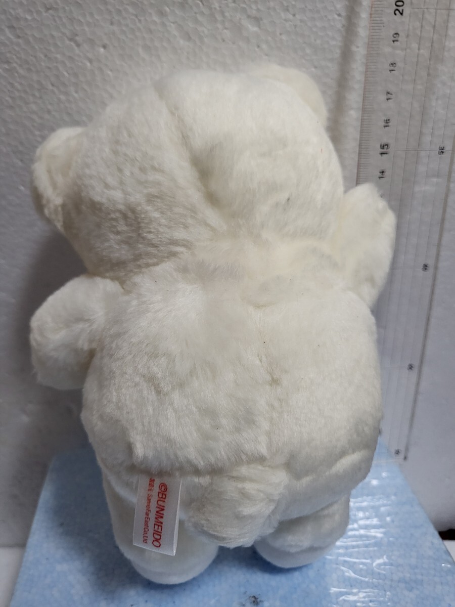 当時物 非売品 文明堂 カンカンベア ぬいぐるみ BUNMEIDO アンティーク