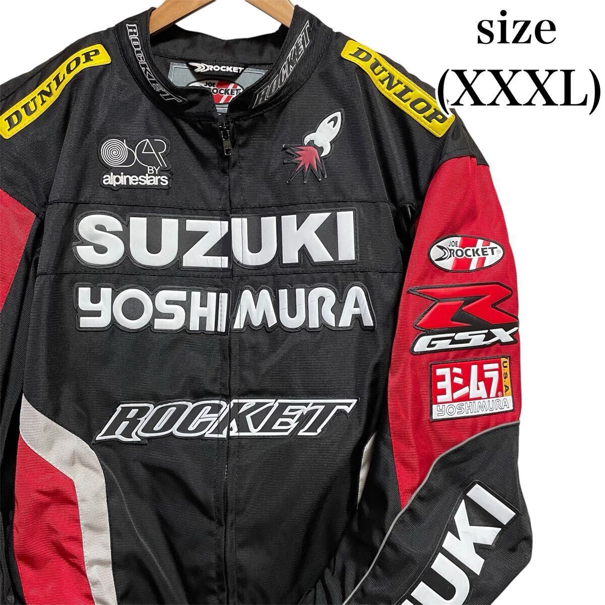 JOE ROCKET バイクジャケット プロテクター付 SUZUKI オールシーズン