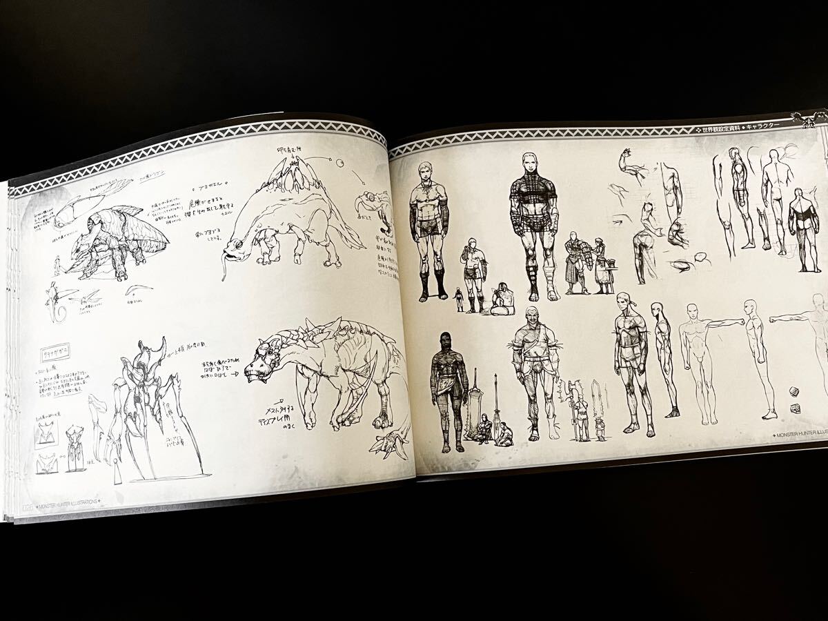 即決 カプコン モンスターハンター イラストレーションズ カラー