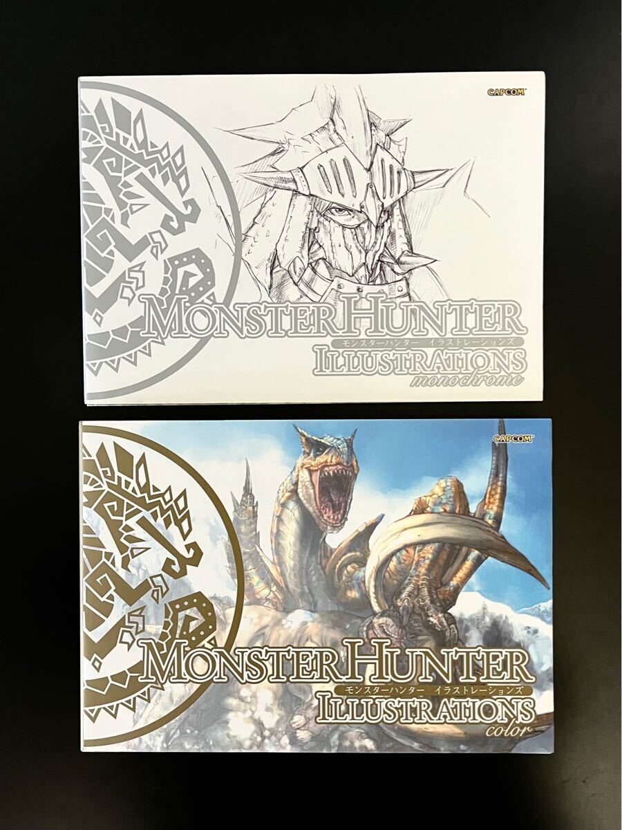 即決 カプコン モンスターハンター イラストレーションズ カラー