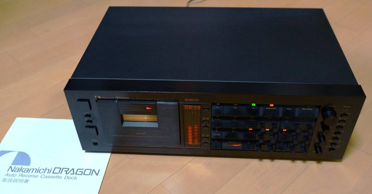 Yahoo!オークション - DRAGON オートリバースカセットデッキ Nakamich