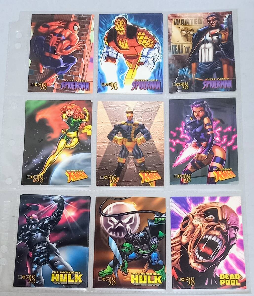 マーベル トレーディング カード 79種セット（直筆サイン＋ゴールド