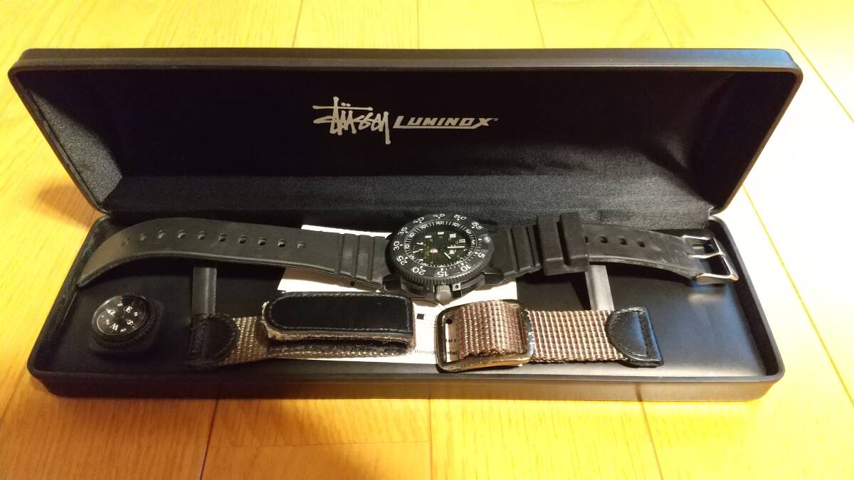 Yahoo!オークション - 激レア 1stモデル Stussy × Luminox Limited Ed