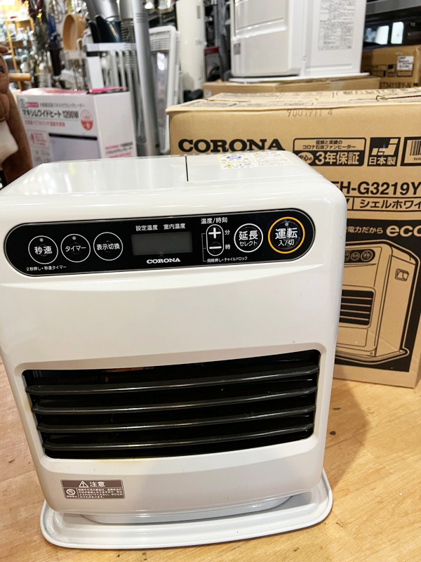 CORONA 石油ファンヒーター FH-G3219Y-W 2019年製 極美品 CORONA