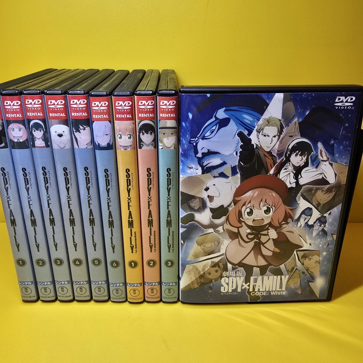 新品ケース交換済み SPY×FAMILY/スパイファミリー【1期+2期+劇場版