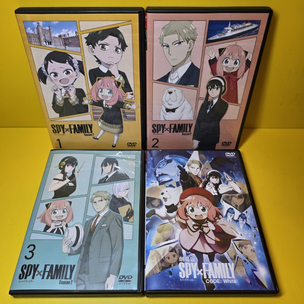 新品ケース交換済み SPY×FAMILY/スパイファミリー【1期+2期+劇場版