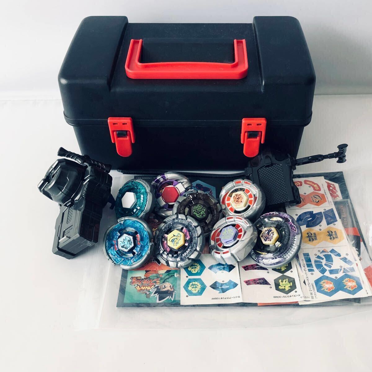 メタルファイトベイブレード・ランチャー・収納ケース・ポインター