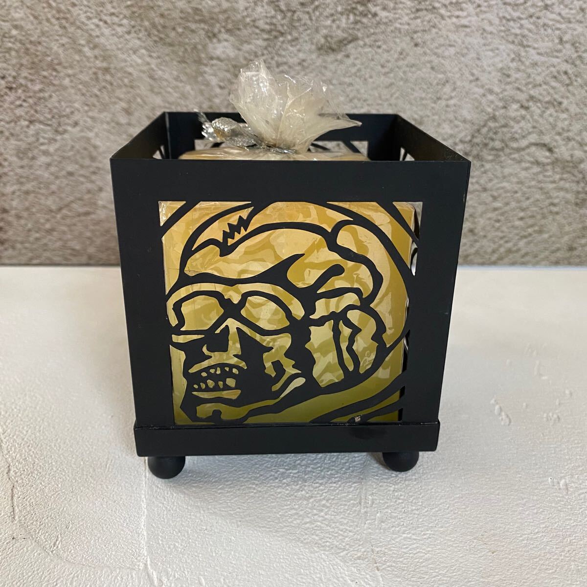 初期 アンダーカバー UNDERCOVER スカル キャンドル スタンド ケース