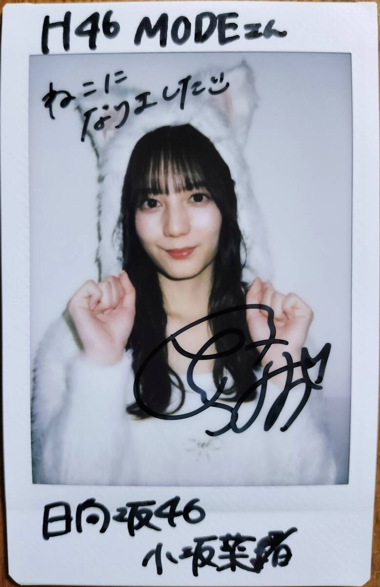 Yahoo!オークション - (抽プレ当選品)日向坂46 小坂菜緒 直筆サイン入