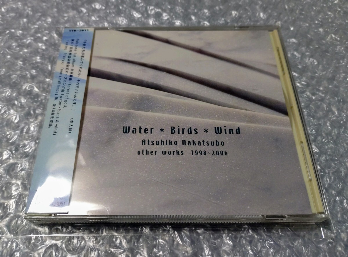 中坪淳彦 Water Birds Wind CD fish tone I've
