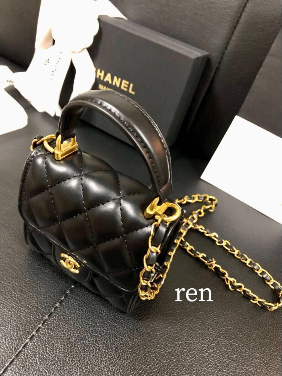 新品 CHANEL シャネル ノベルティ ショルダーバッグ ミラー付き