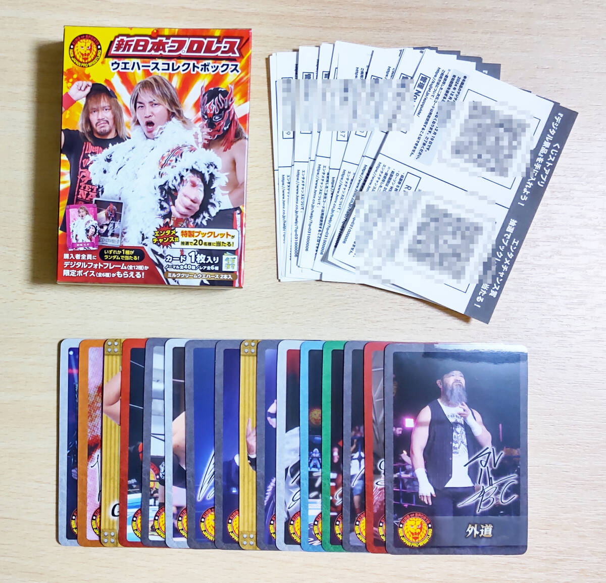 Yahoo!オークション - 新日本プロレス ウエハース3 カード16枚（レア