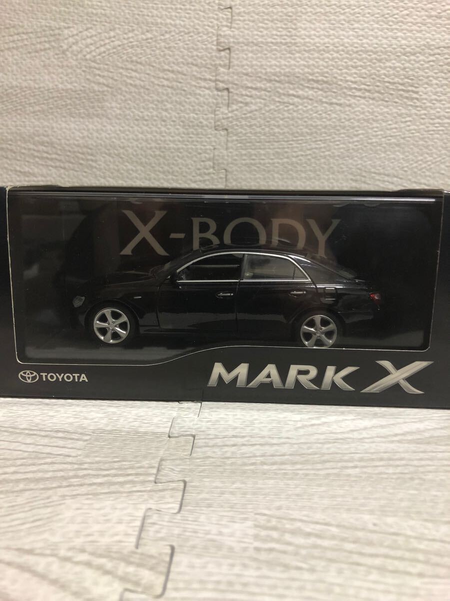1/30 トヨタ 初代マークX MARK X 前期 カラーサンプル ミニカー 非売品