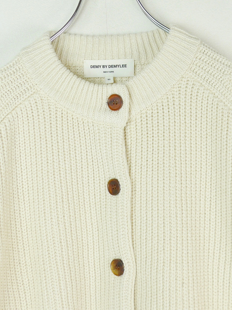 DEMY BY DEMYLEE デミリー 22SS Organic Cotton Taylor Cardigan