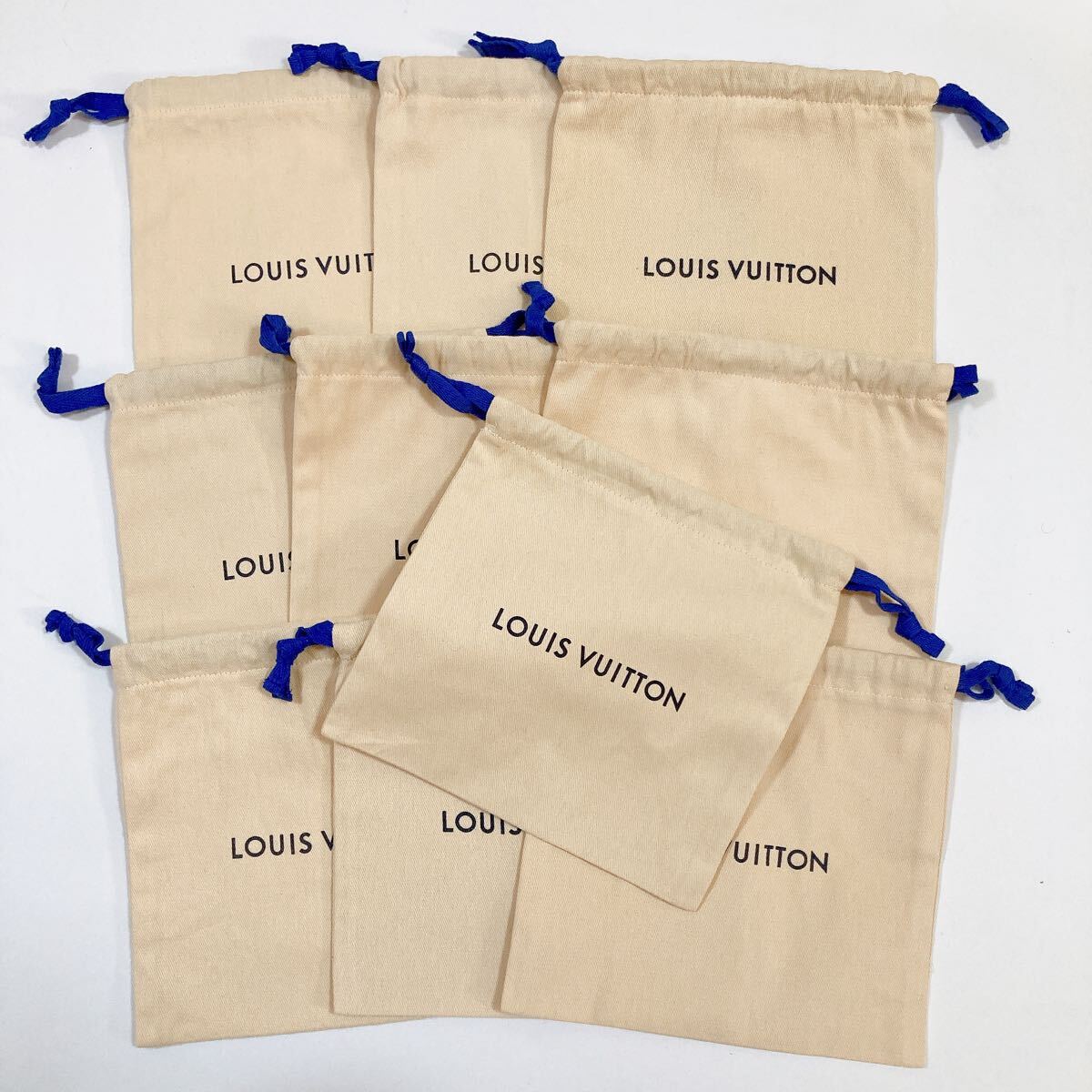 ルイ・ヴィトン 布袋 10枚セット サイズ色々 巾着 ルイ・ヴィトン 布袋