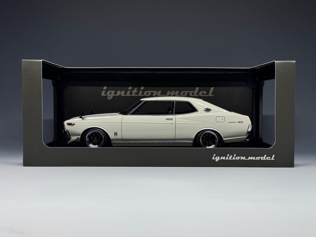 IG 1/18 日産 ローレル 2000 SGX C130 ホワイト 0624 Laurel ワタナベ