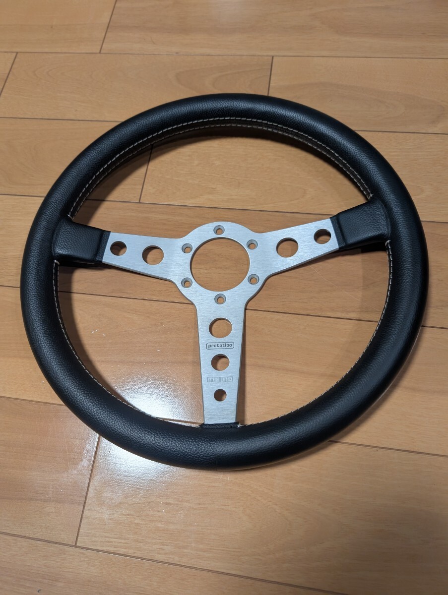 Yahoo!オークション - momo prototipo Φ35 シルバー ステアリング ハ