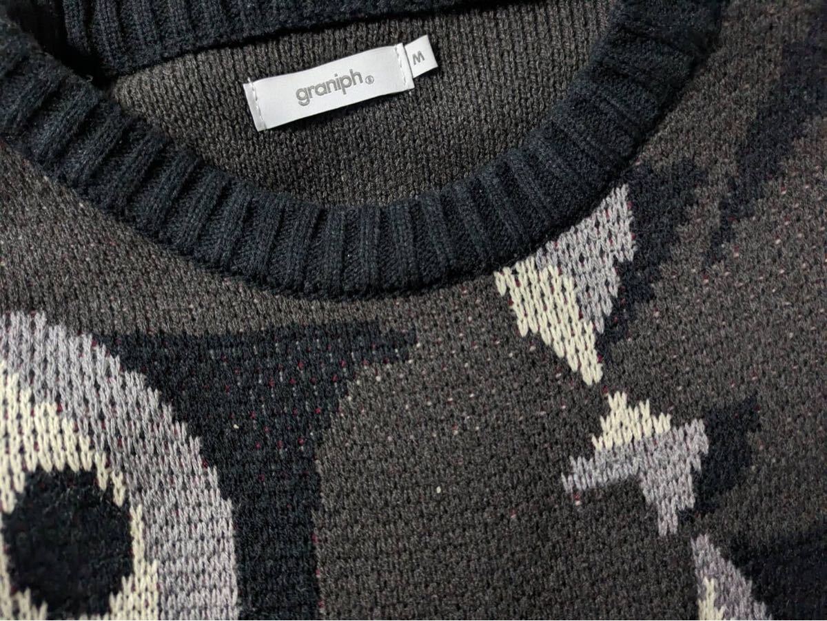 希少 美品 入手困難 Graniph x エヴァンゲリオン ニット セーター