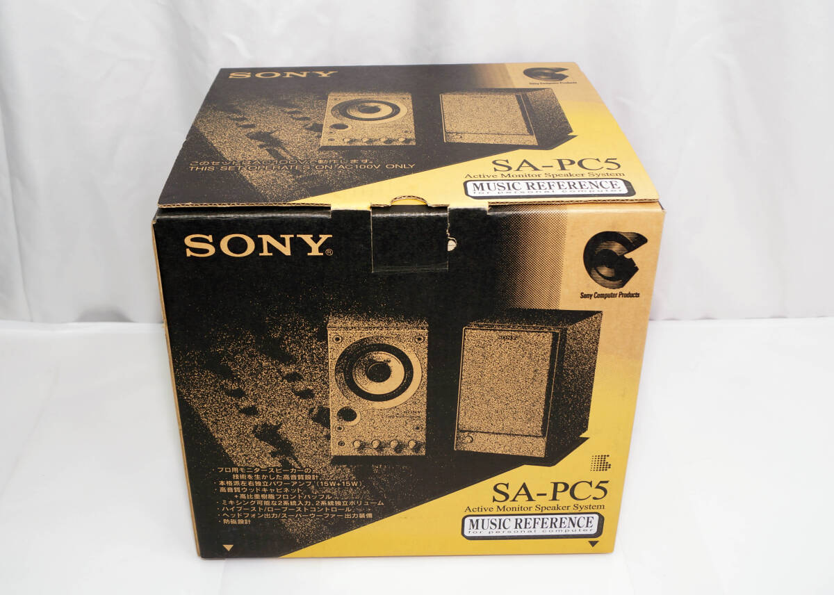 Yahoo!オークション - SONY SA-PC5 ACTIVE SPEAKER SYSTEM 中古