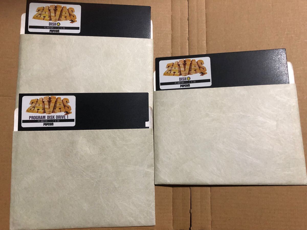Yahoo!オークション - サバッシュ ZAVAS PC-8801 SR 5インチFD 超レア