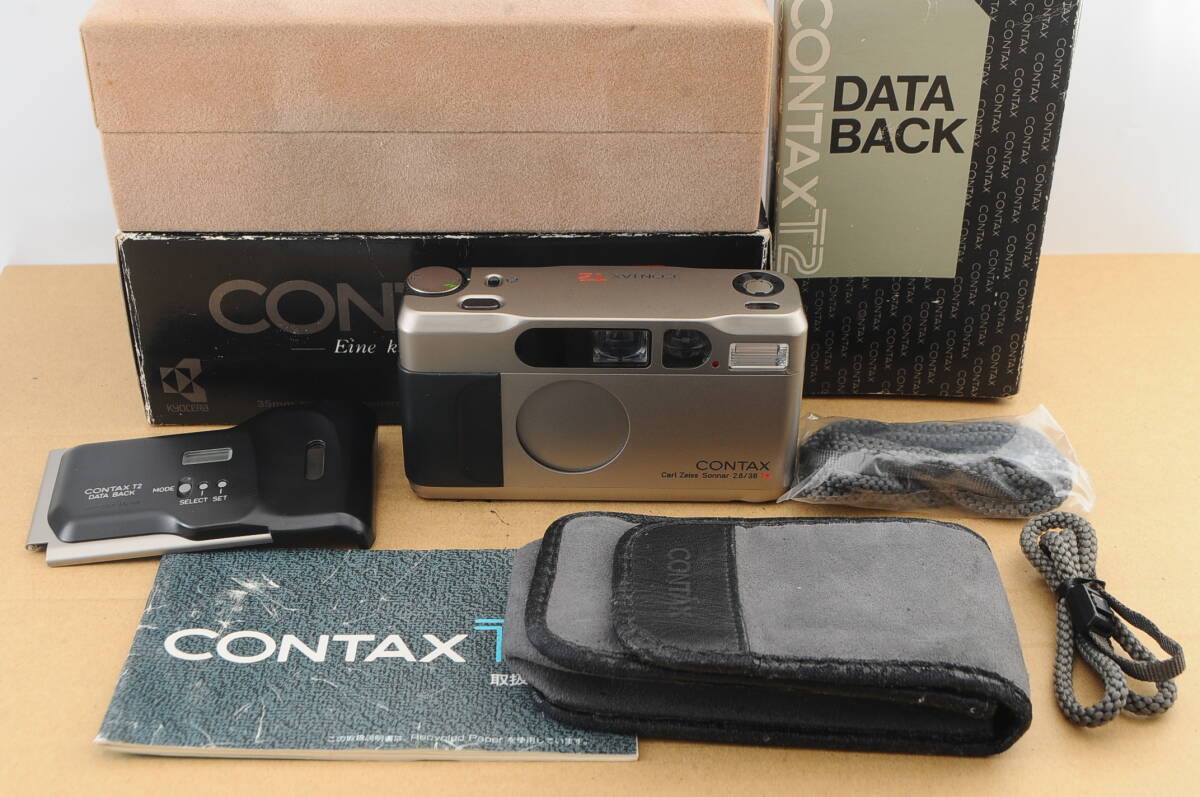Yahoo!オークション - CONTAX T2 コンタックス T2 ケース 箱付き #2181
