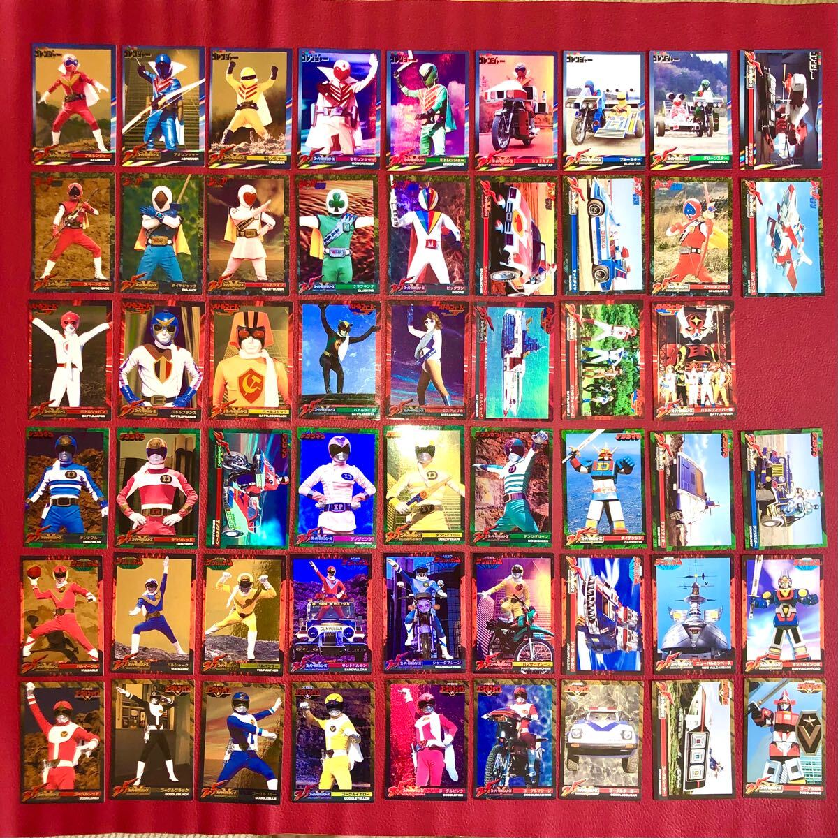 Yahoo!オークション - スーパー戦隊シリーズ 25周年 第1弾 カード カー