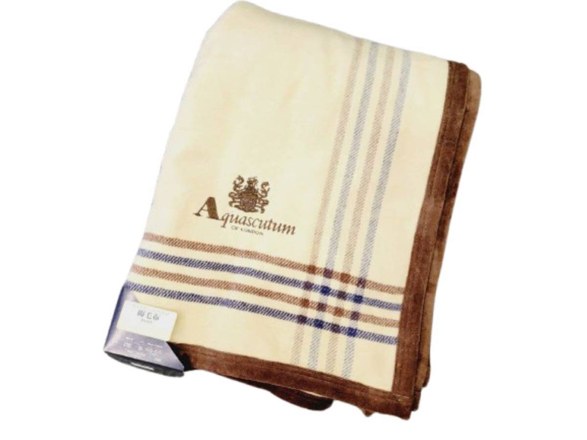 aquascutum アクアスキュータム 掛け布団 布団 綿毛布 泰道リビング