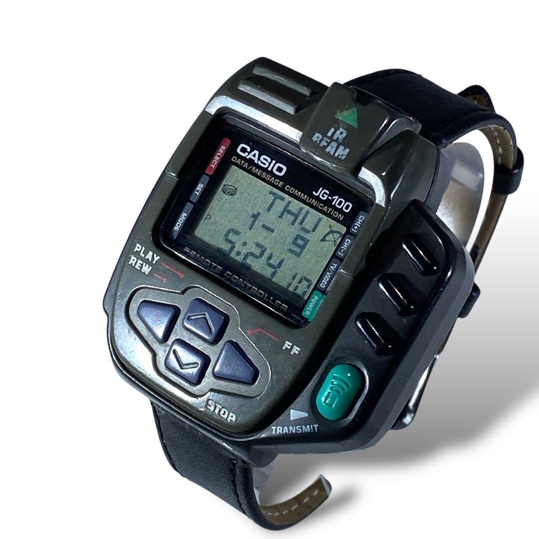新品電池交換済 CASIOカシオ サイバークロス JG-100 データバンク