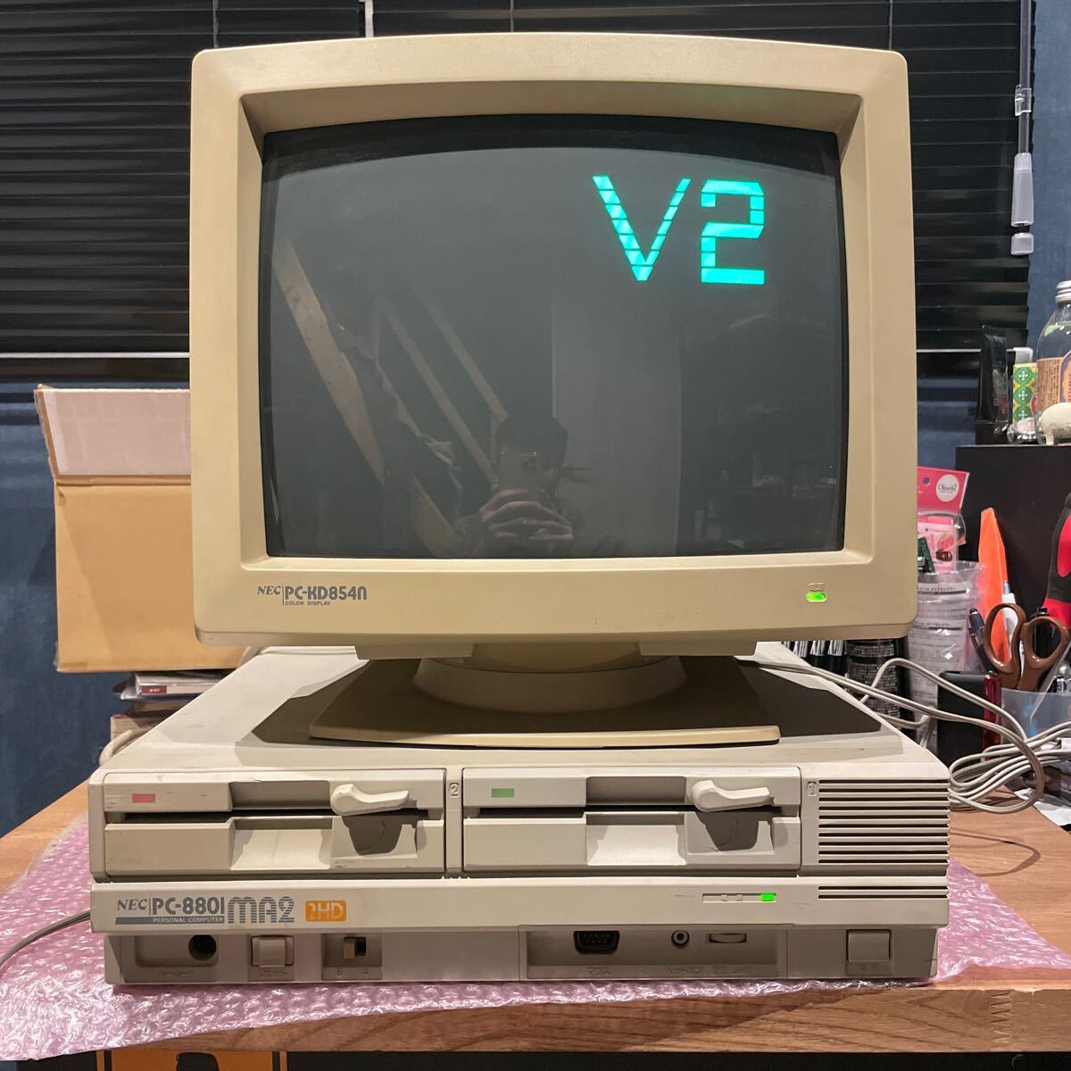 Yahoo!オークション - NEC PC-8801 MA2 動作品 日本電気 レトロPC PC-9
