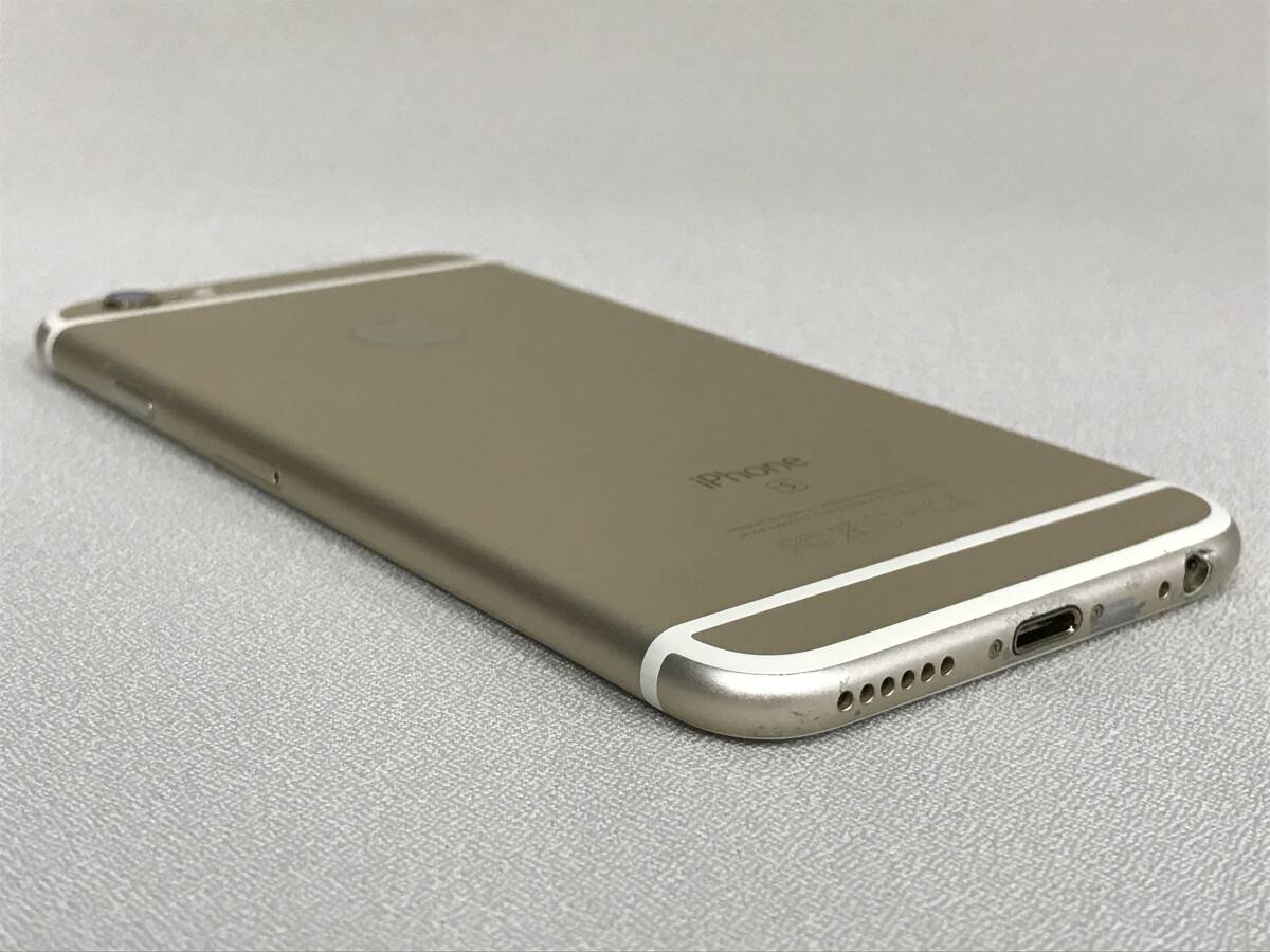 送料無料 iPhone 6s 64GB MKQQ2J/A ゴールド SIMFREE 解除済み 利用