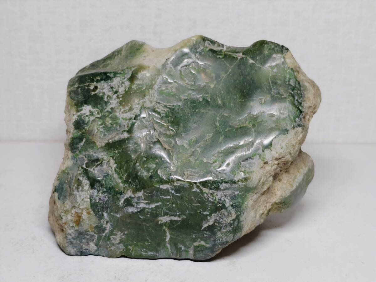 緑石】 1 7kg 出雲石 瑪瑙 碧玉 ジャスパー 原石 鑑賞石 自然石 天然石