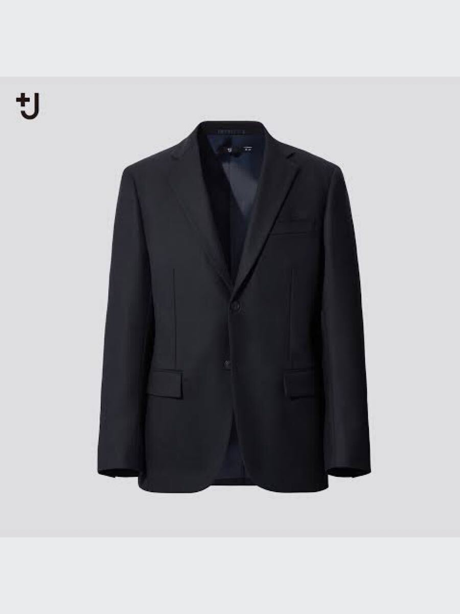 UNIQLO ＋J ウールテーラードジャケット セットアップ ブラック M