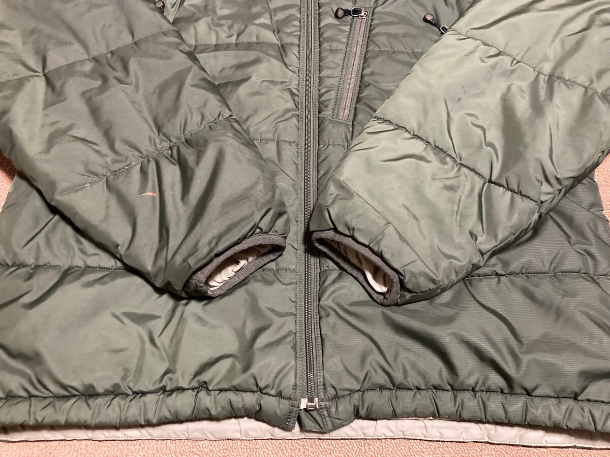 パタゴニア パフジャケット L オリーブ カーキ Patagonia 中綿