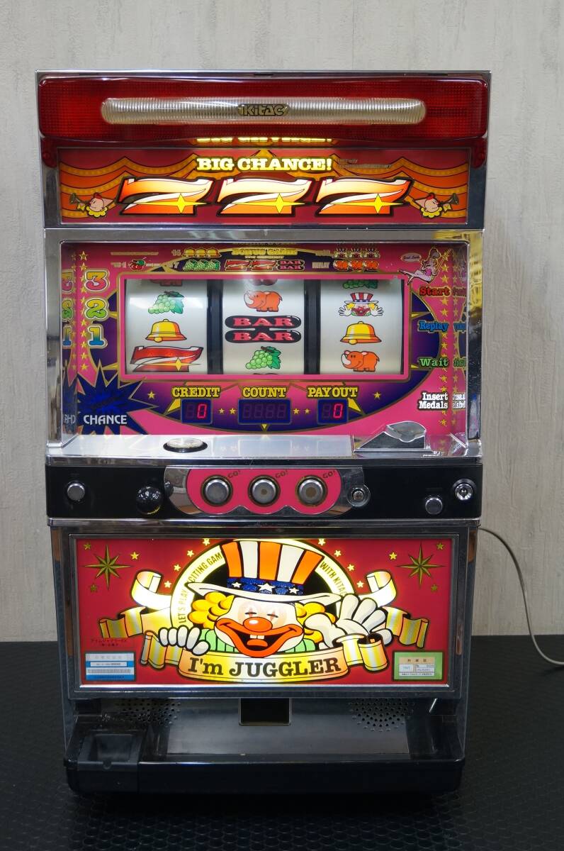 Yahoo!オークション - 中古 パチスロ実機 北電子 アイムジャグラーEX 1