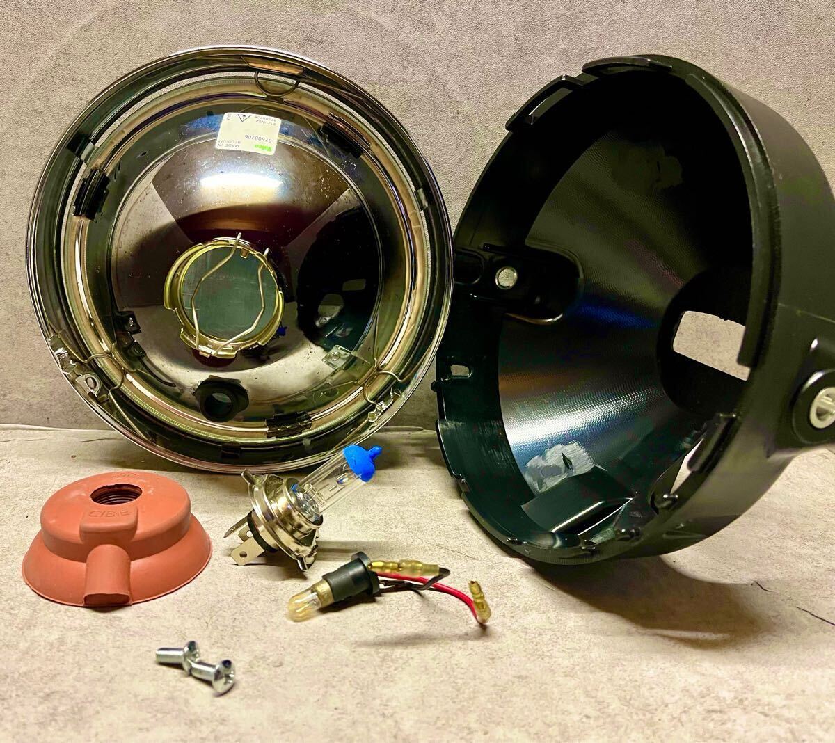 Yahoo!オークション - 極上 青鏡 CIBIE シビエ ヘッドライト 当時物 CB