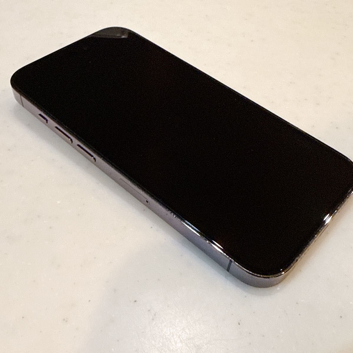 iPhone 14 Pro 256GB パープル 背面割れあり 動作問題なし Apple